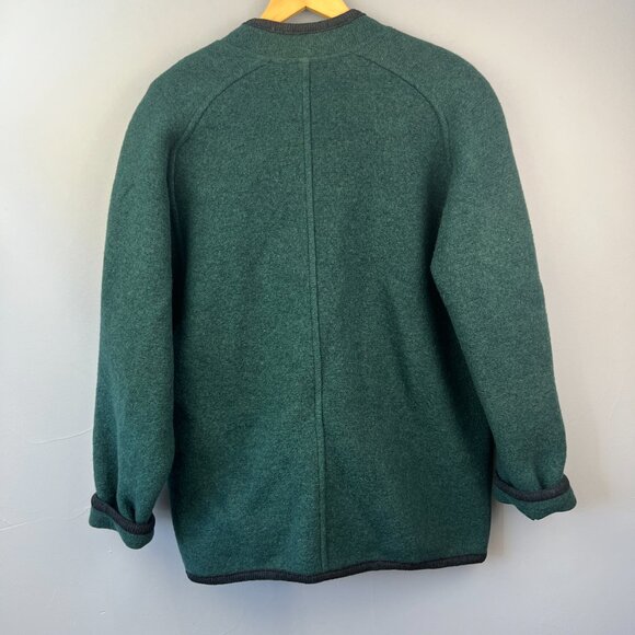 GEIGER Austria 100% Wool Sweater Cardigan Size 42 - Picture 8 of 8